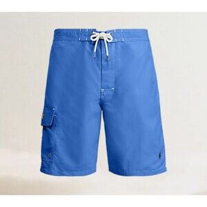 Men's Polo Ralph Lauren 8.5 Inch Kailua Classic Fit Swim Trunks Blue XL